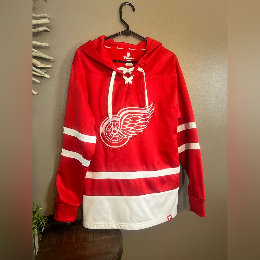 Detroit Red Wings Hockey Jersey‎ Sweatshirt